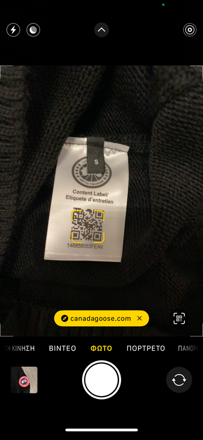 Canada Goose πλεκτό Μαύρο