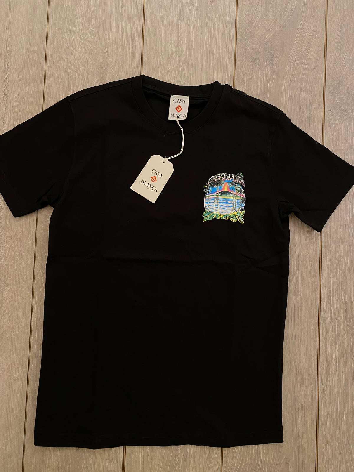 Casablanca T-shirt Μαύρο