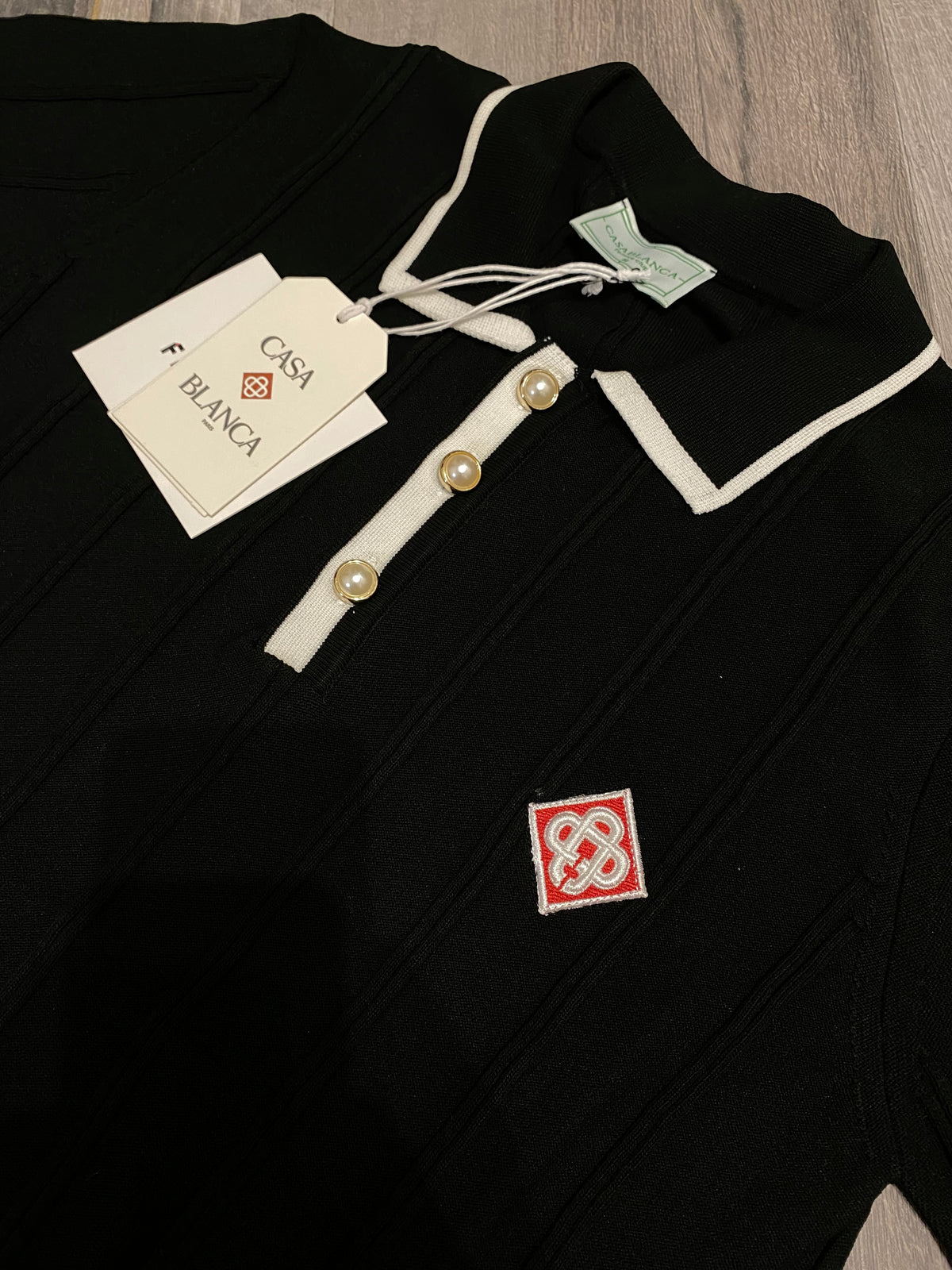 Casablanca Shirt Μαύρο