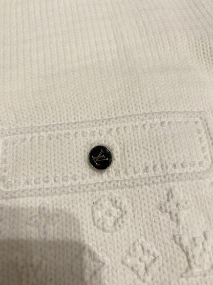 Louis Vuitton πλεκτό Λευκό