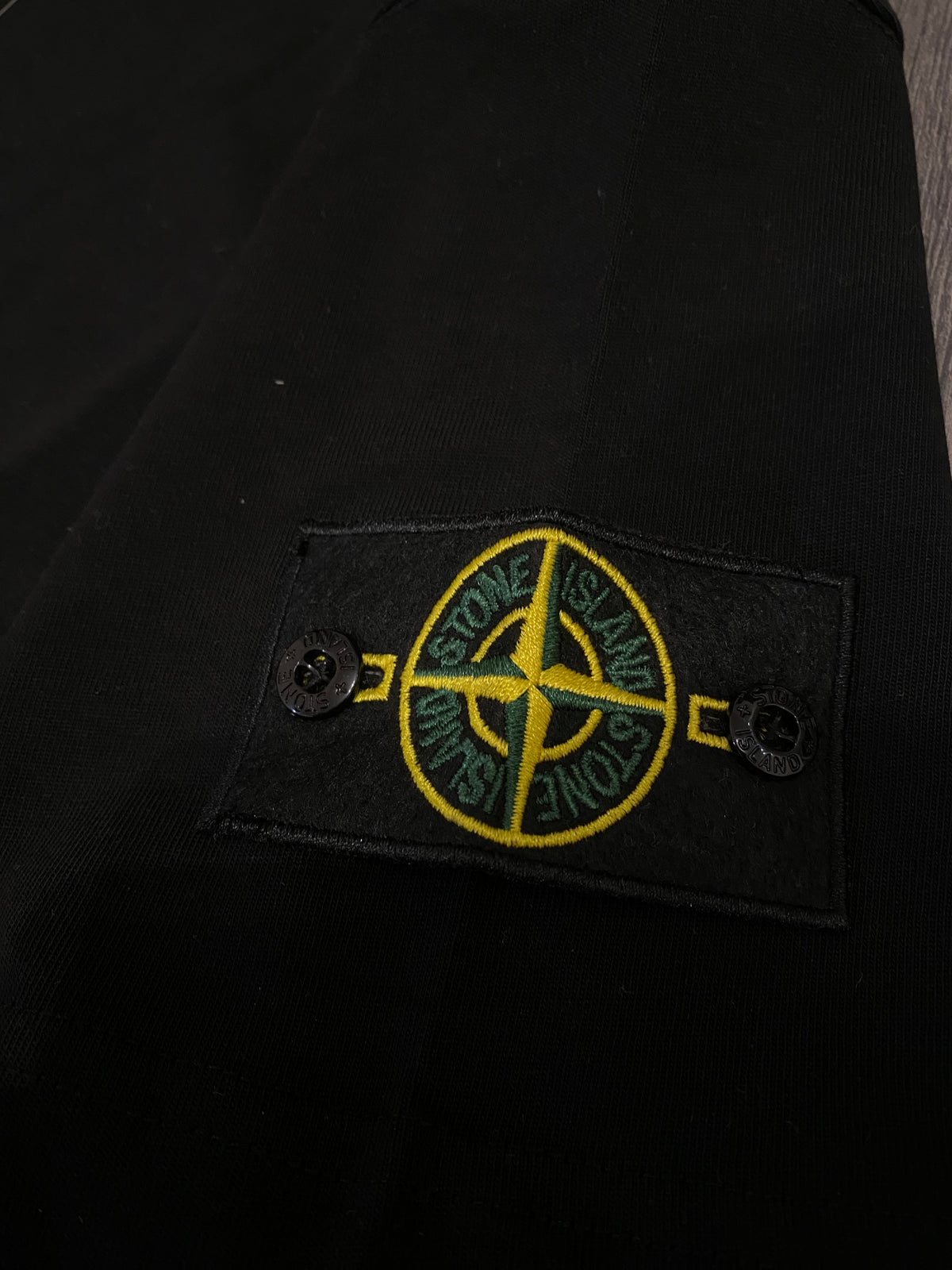 Stone island T-shirt Μαύρο