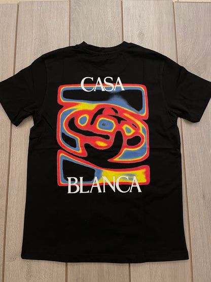 Casablanca T-shirt Μαύρο