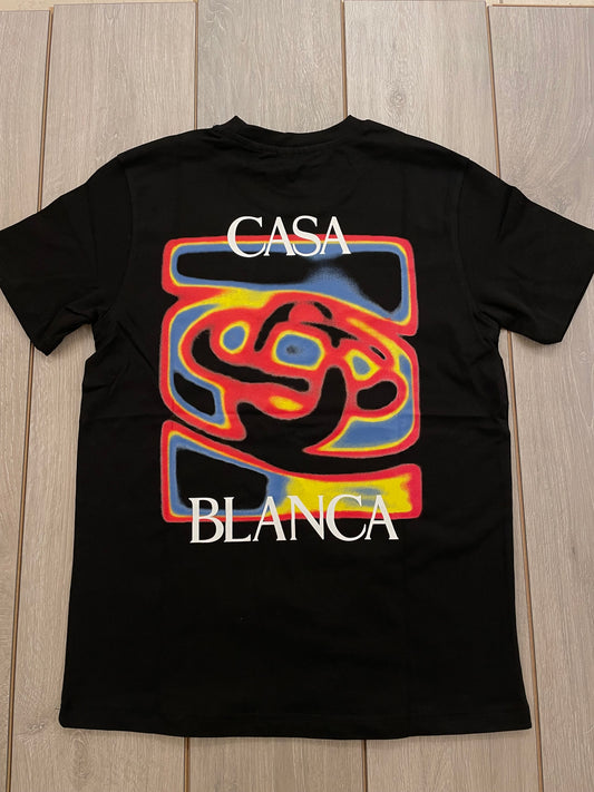 Casablanca T-shirt Μαύρο