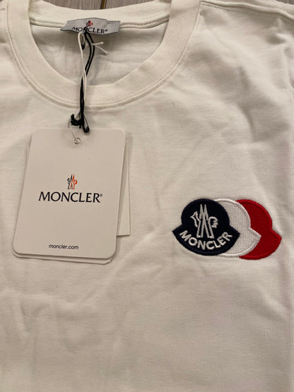 Moncler T-shirt Λευκό