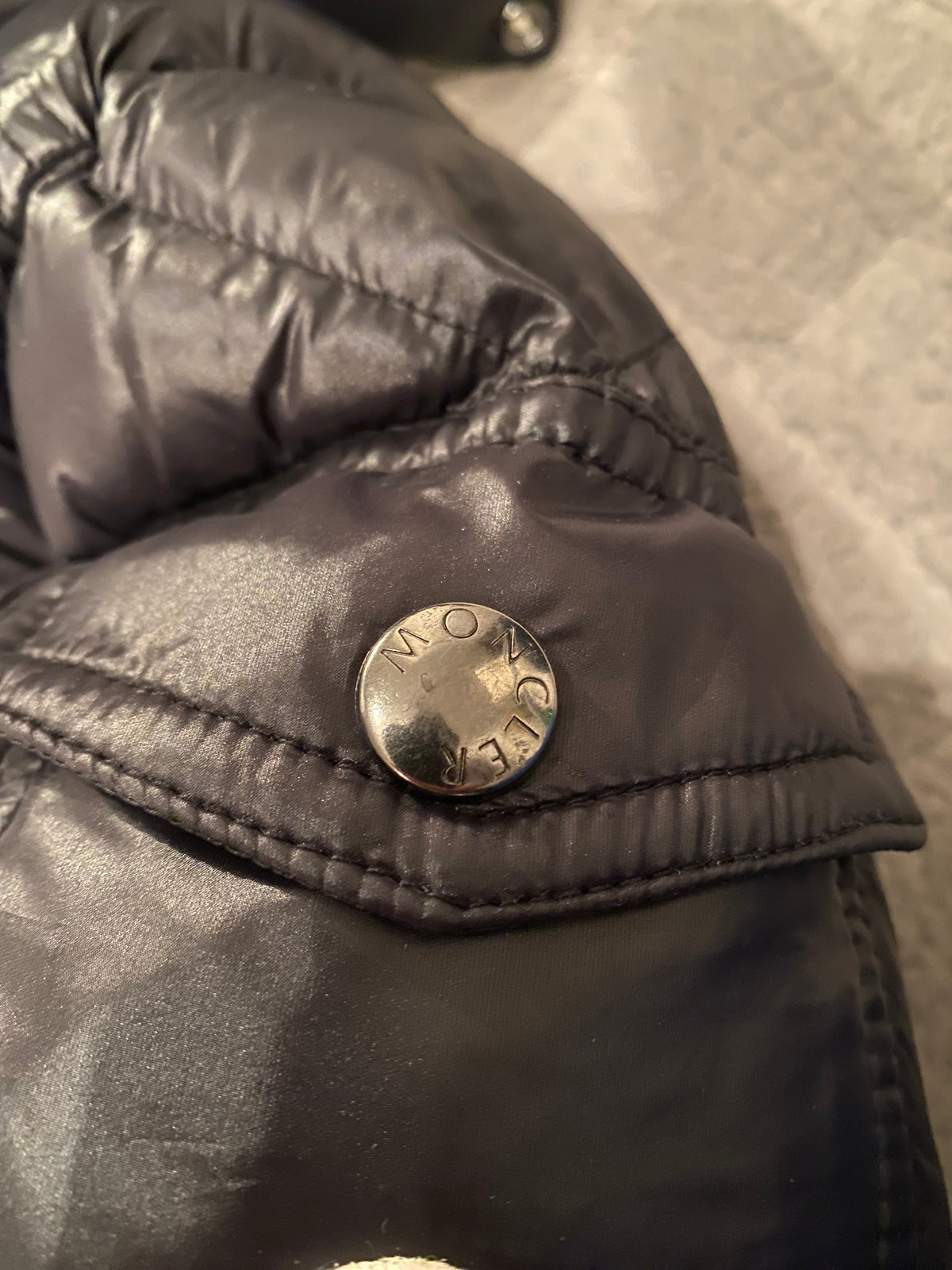 Moncler Maya Puffer Jacket Μαύρο