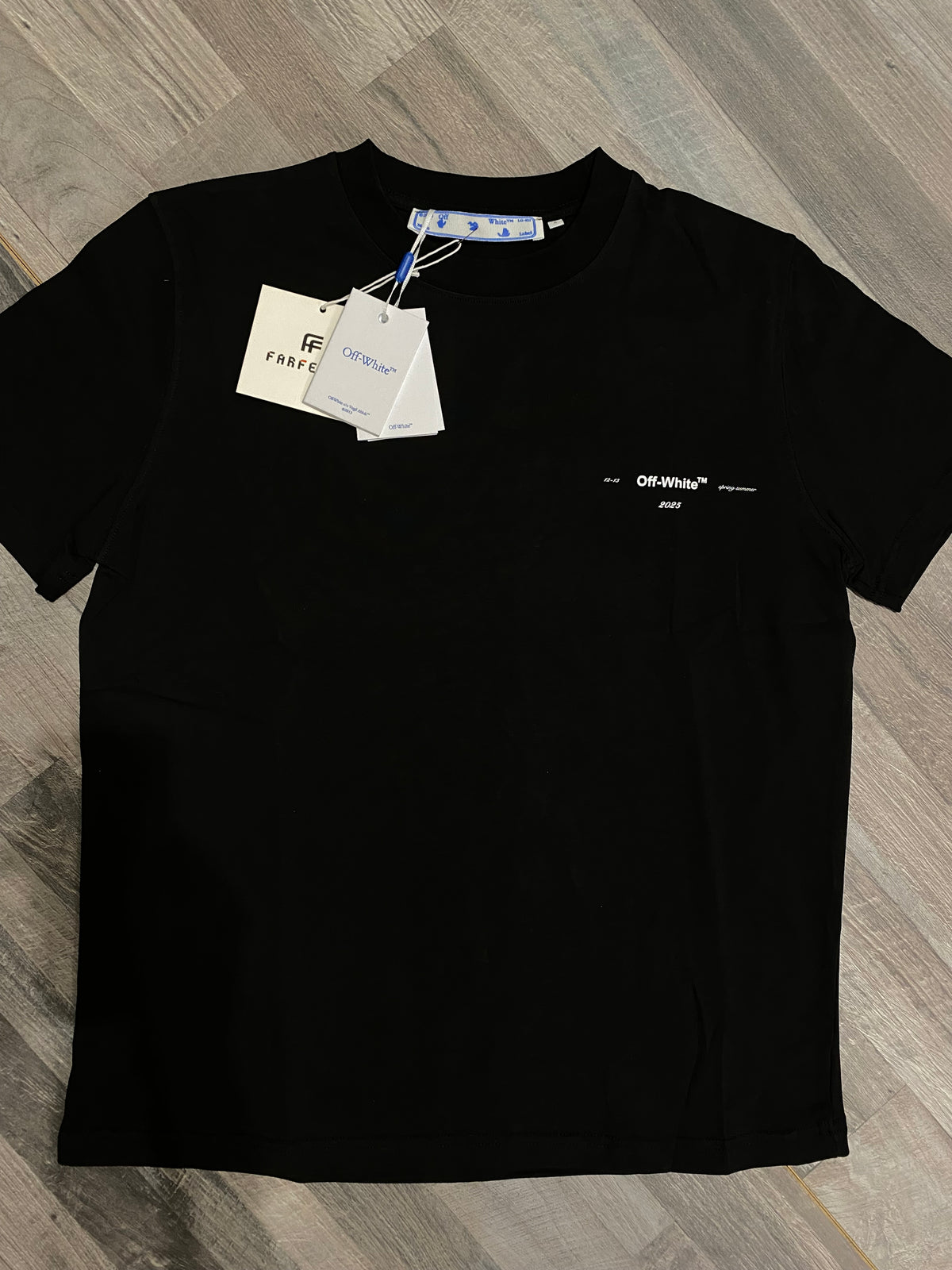 Off-White T-shirt Μαύρο