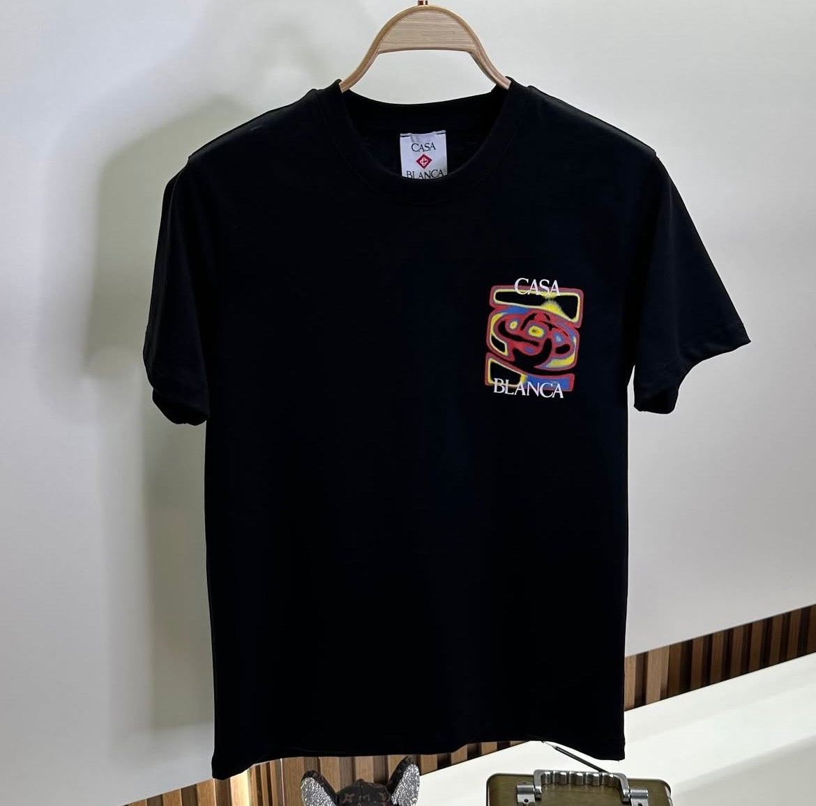 Casablanca T-shirt Μαύρο