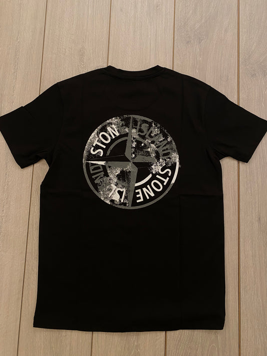 Stone Island T-shirt Μαύρο