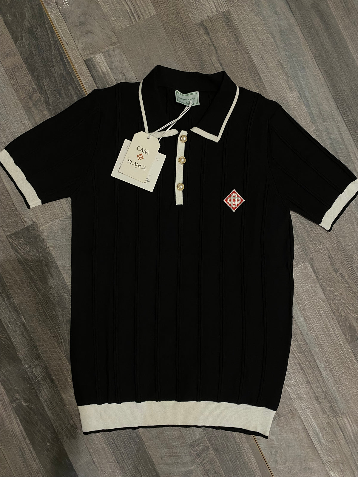 Casablanca Shirt Μαύρο