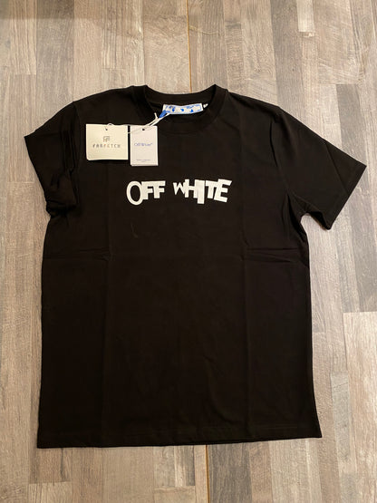 Off-White T-shirt Μαύρο