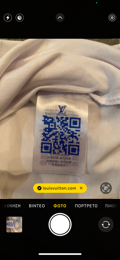 Louis Vuitton Λευκό T-shirt