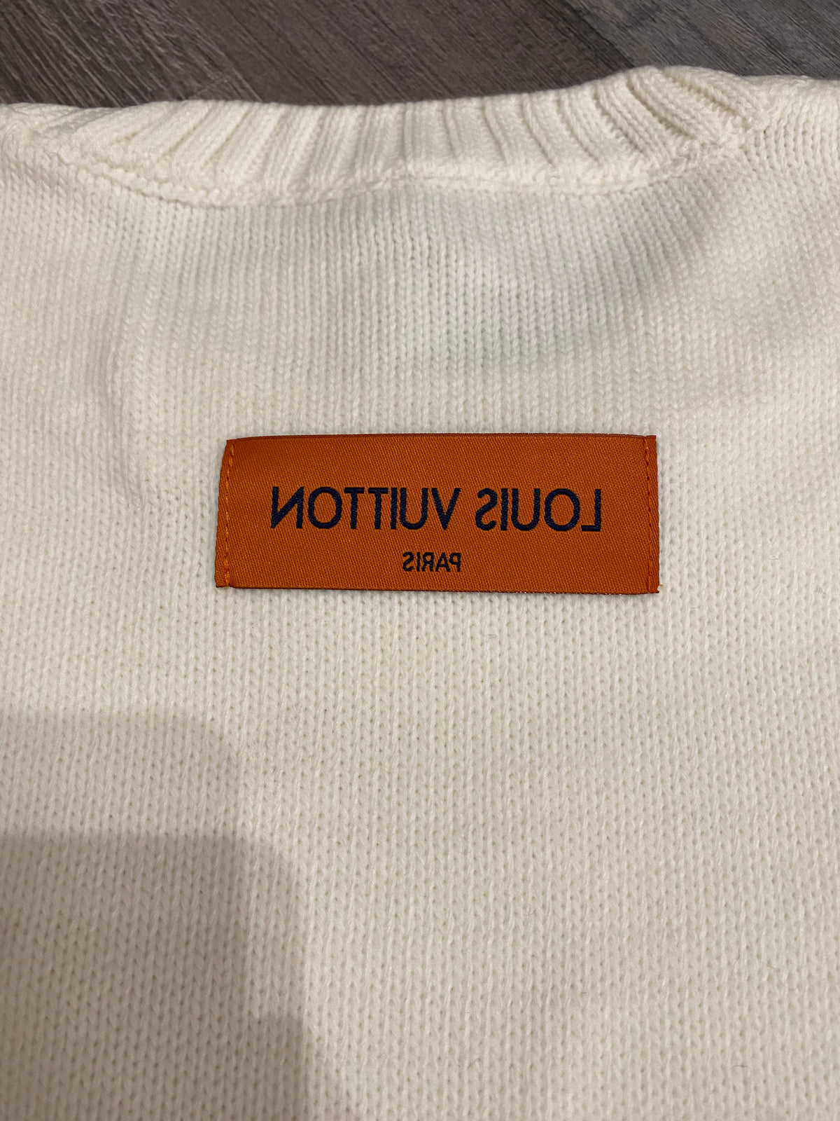 Louis Vuitton πλεκτό Λευκό