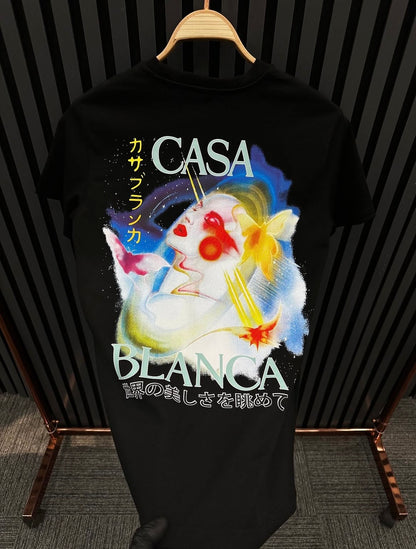 Casablanca T-shirt Μαύρο