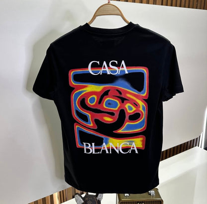 Casablanca T-shirt Μαύρο