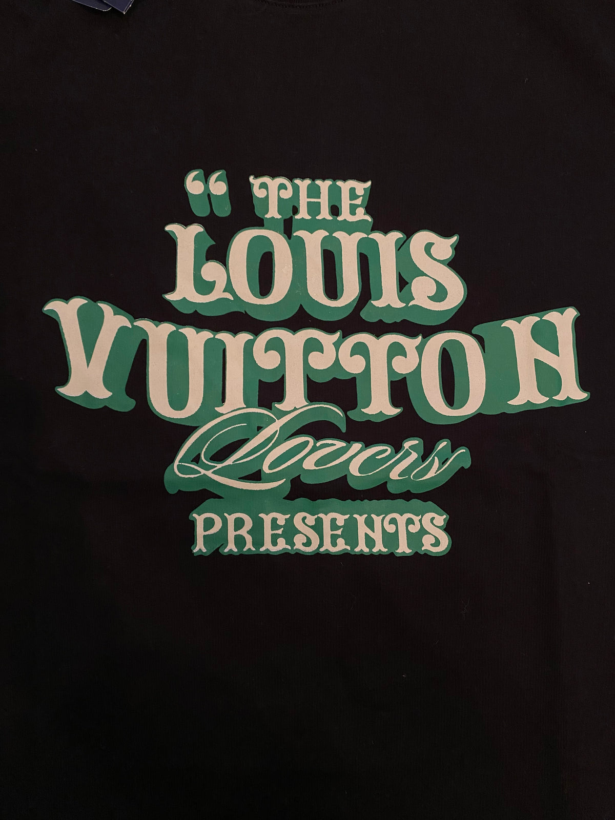 Louis Vuitton T-shirt Μαύρο