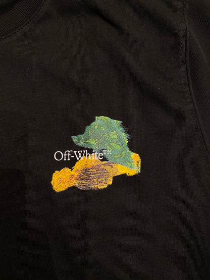 Off-White T-shirt Μαύρο