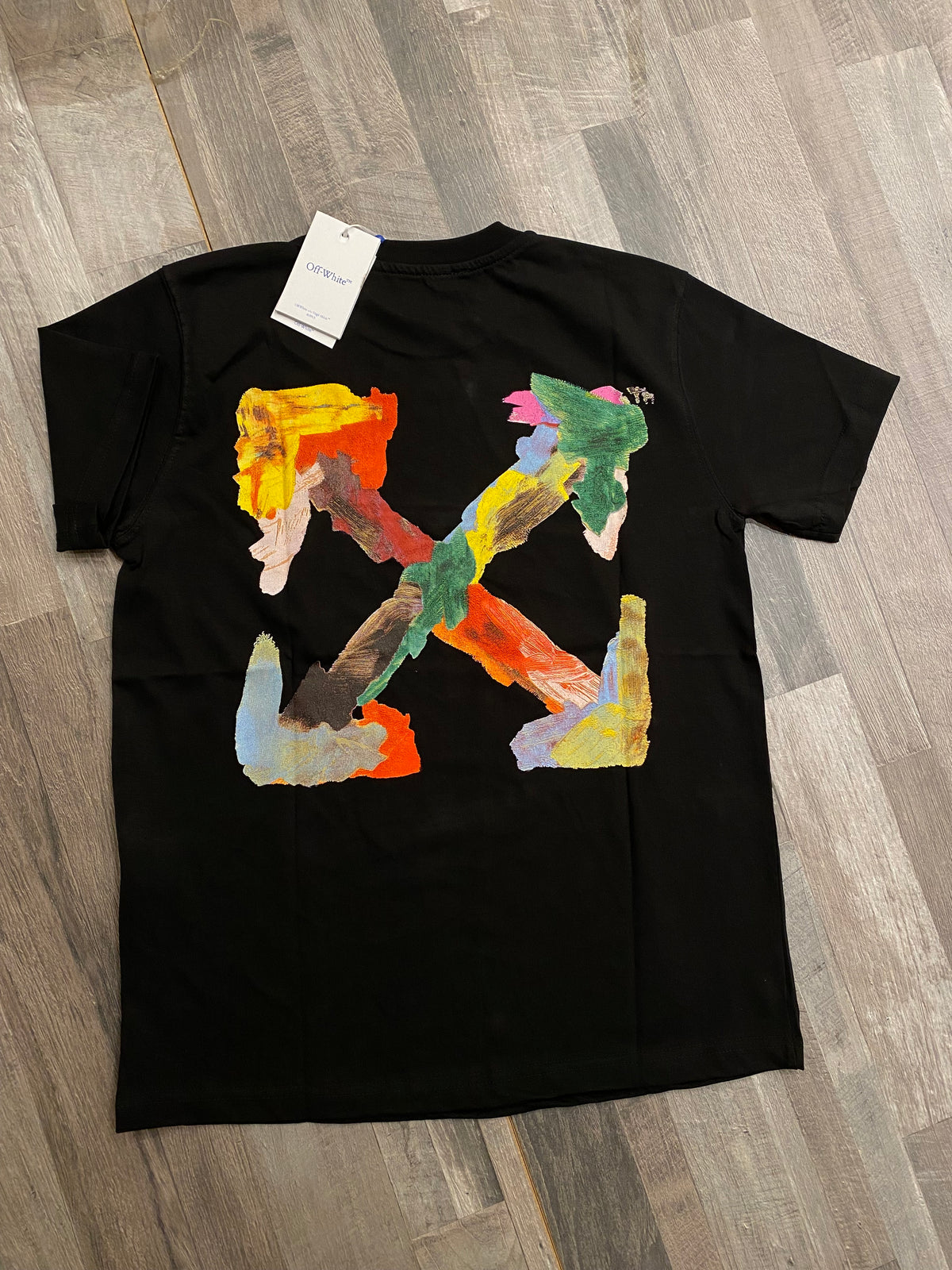 Off-White T-shirt Μαύρο