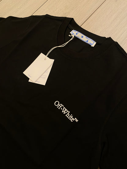 Off White T-shirt Μαύρο