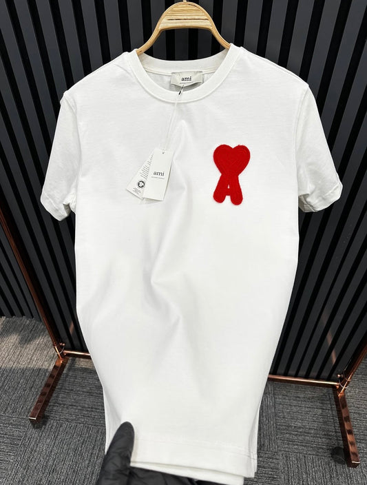 Ami T-shirt Λευκό