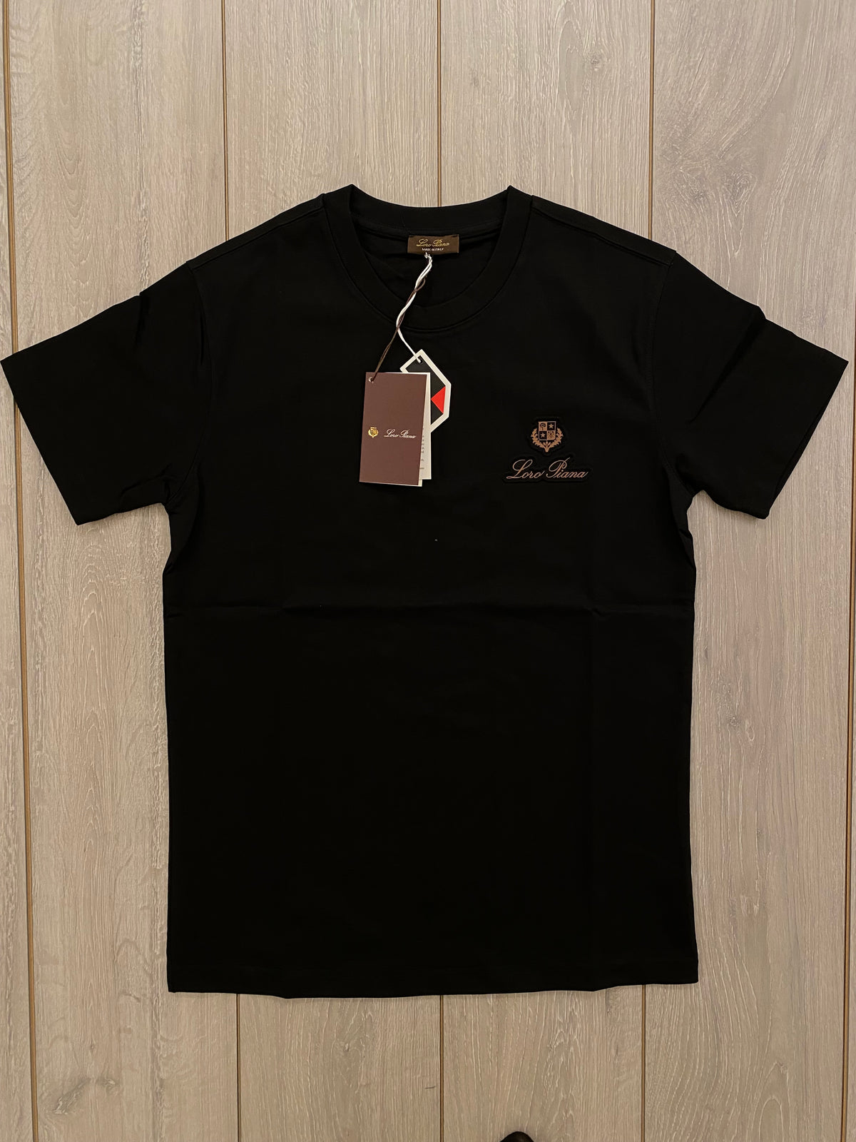 Loro Piana T-shirt Μαύρο