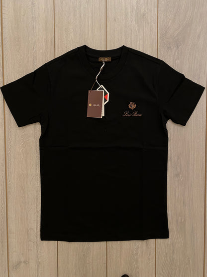 Loro Piana T-shirt Μαύρο