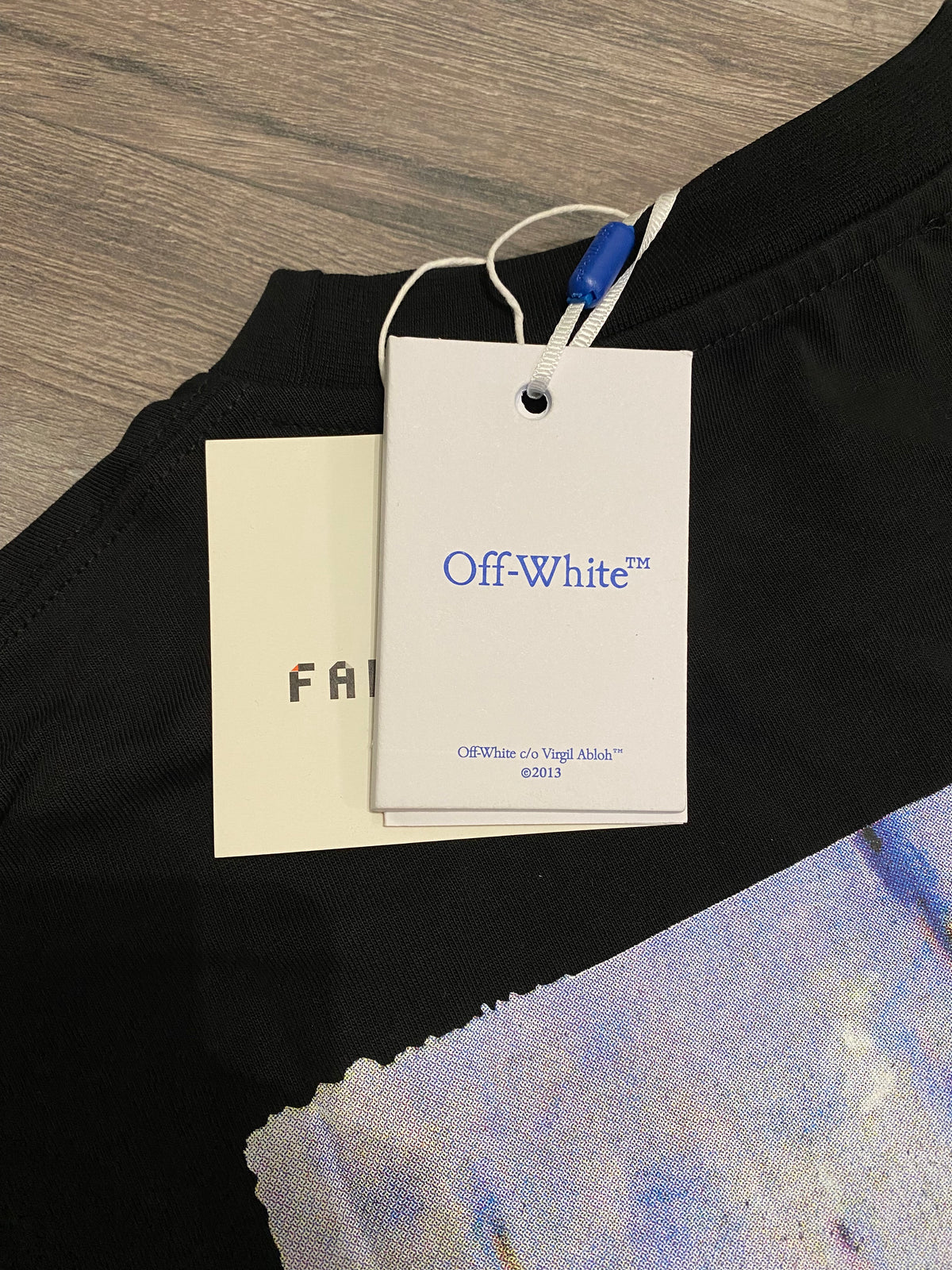Off-White T-shirt Μαύρο