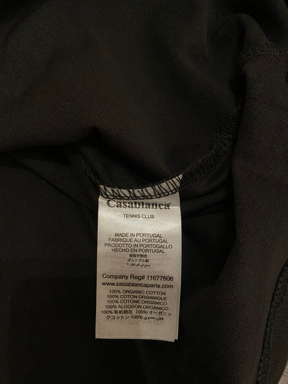 Casablanca T-shirt Μαύρο