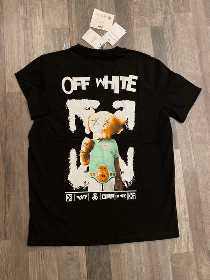 Off-White T-shirt Μαύρο