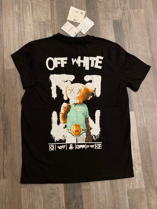 Off-White T-shirt Μαύρο