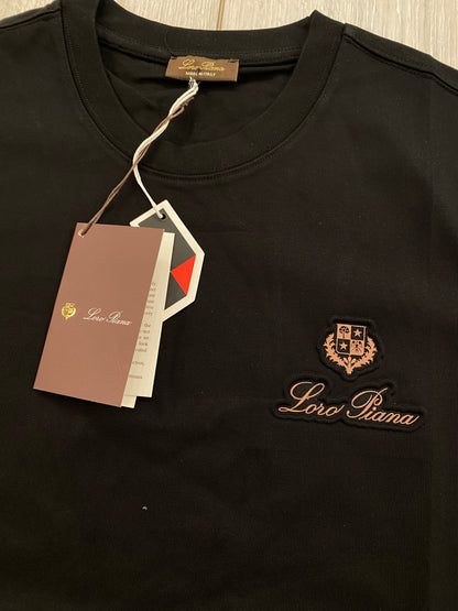 Loro Piana T-shirt Μαύρο