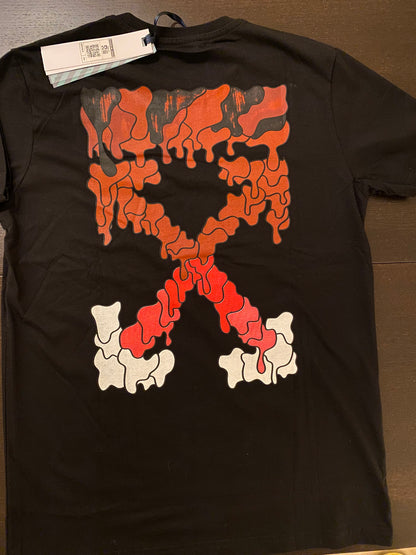 Off-White T-shirt Μαύρο