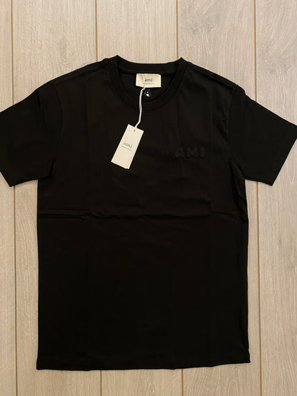 Ami T-shirt Μαύρο