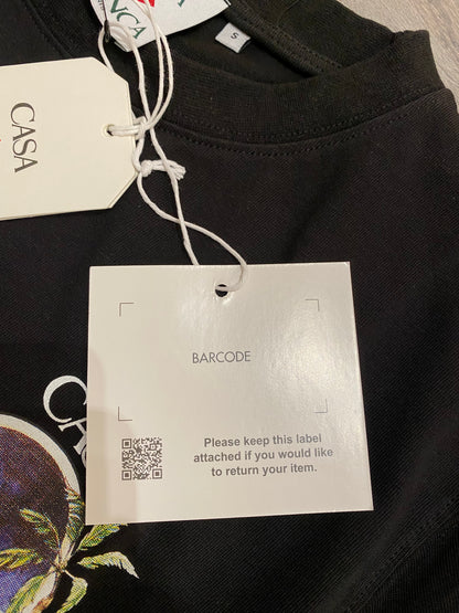 Casablanca T-shirt Μαύρο
