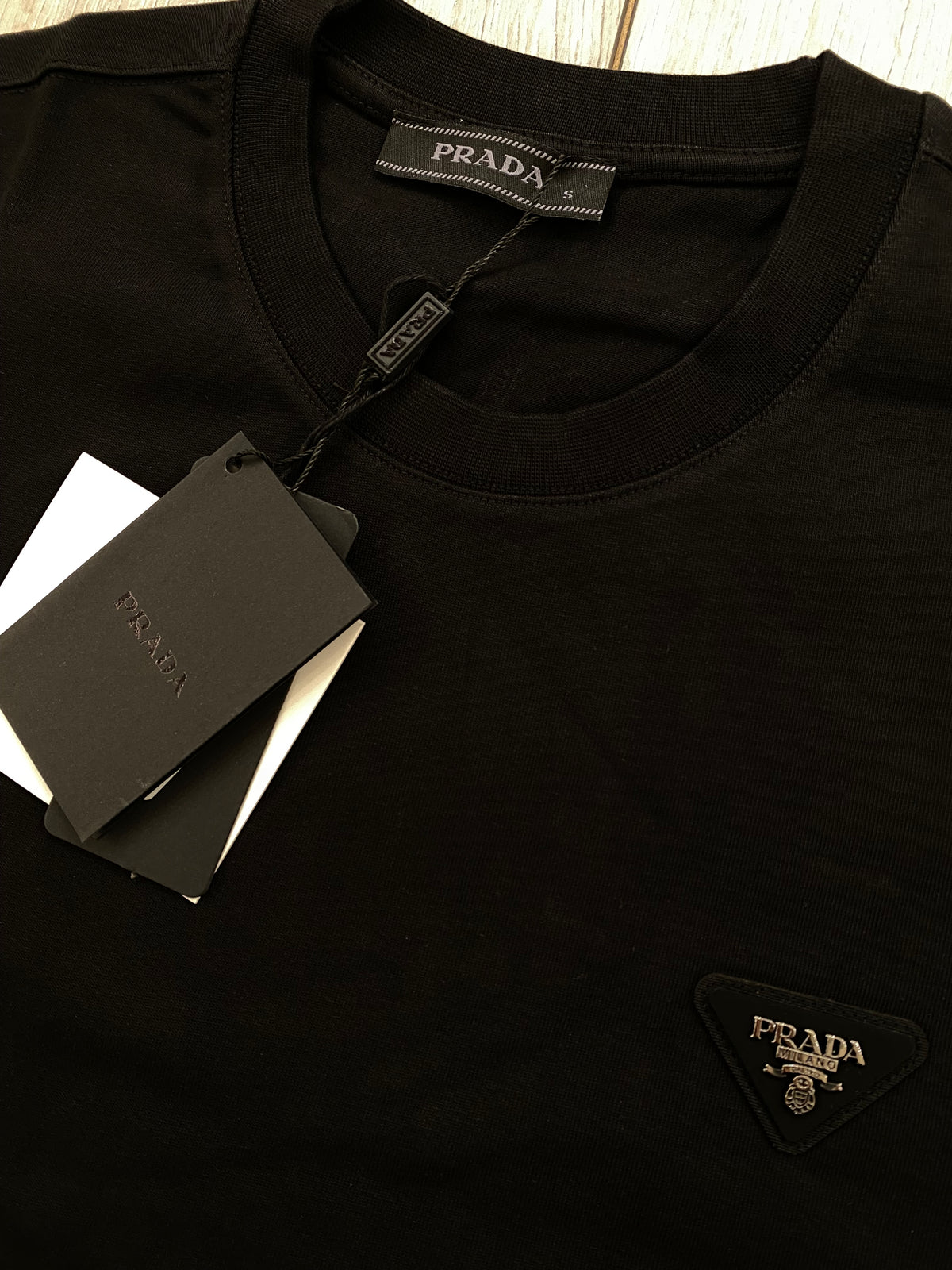Prada T-shirt Μαύρο