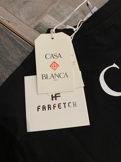Casablanca T-shirt Μαύρο