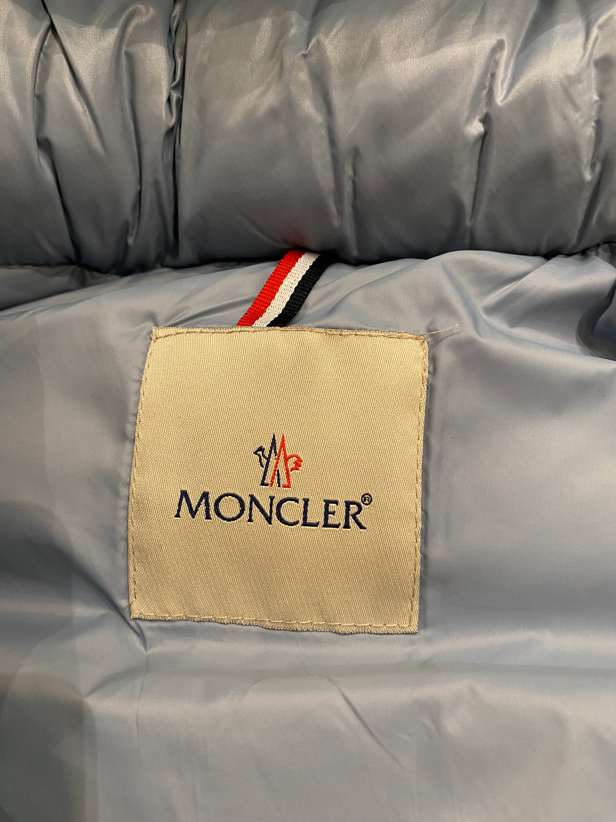 Moncler γιλέκο baby blue