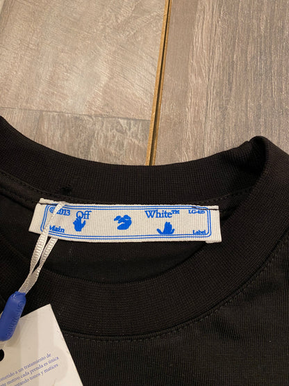 Off-White T-shirt Μαύρο