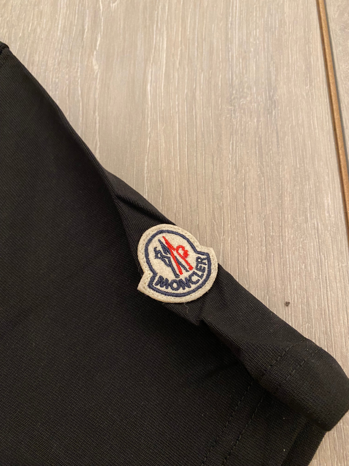 Moncler T-shirt Μαύρο