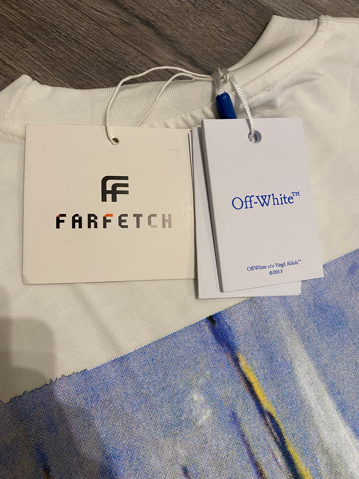 Off-White T-shirt Λευκό