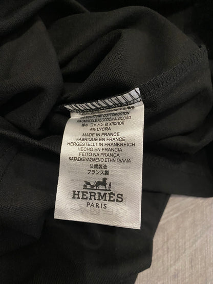 Hermes T-shirt Μαύρο