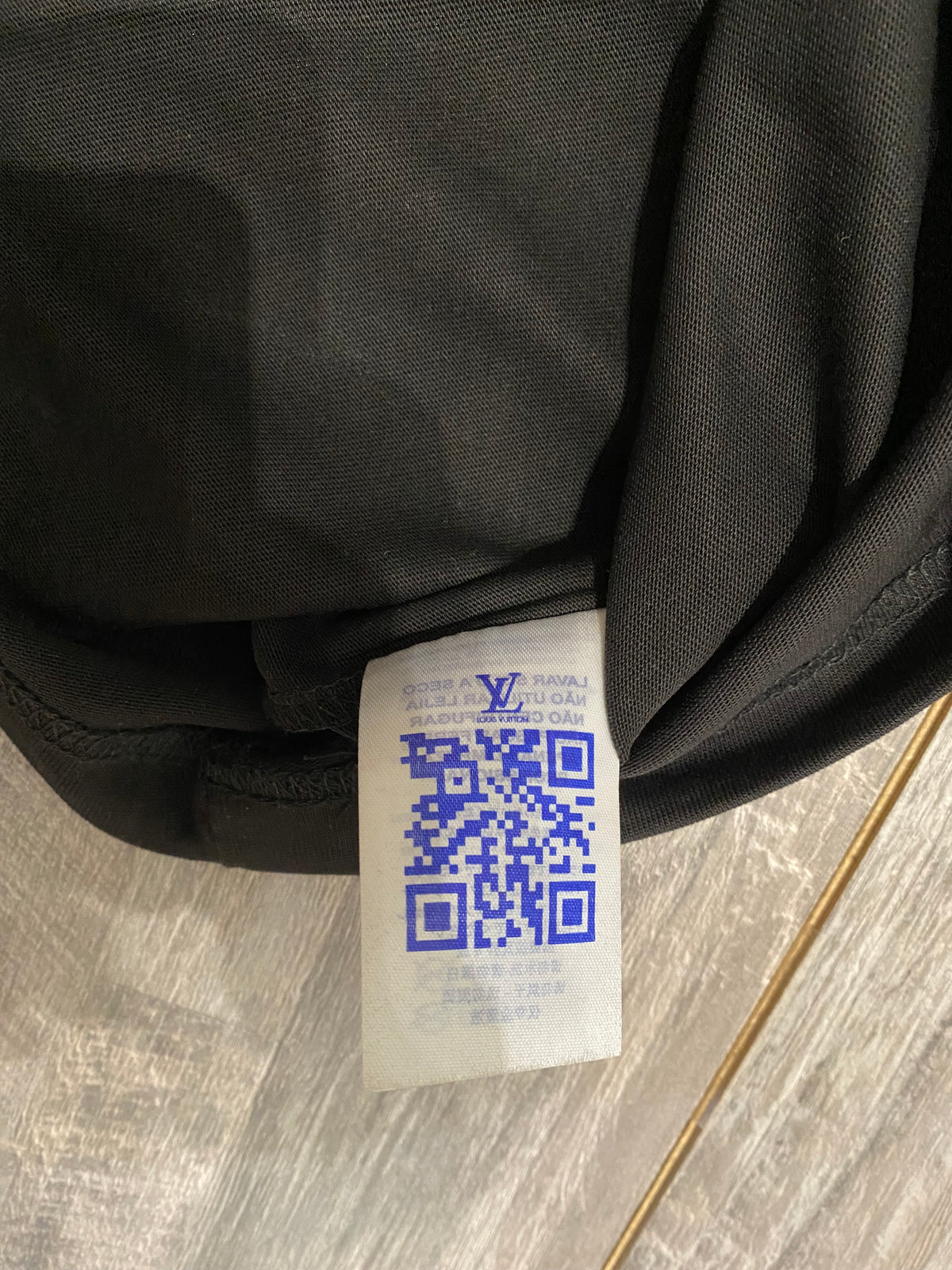 Louis Vuitton T-shirt Μαύρο