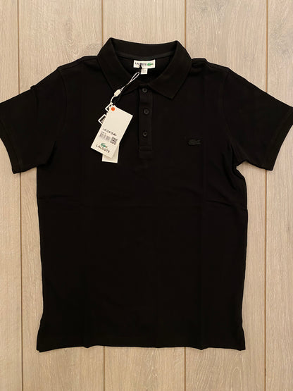 Lacoste Polo Μαύρο