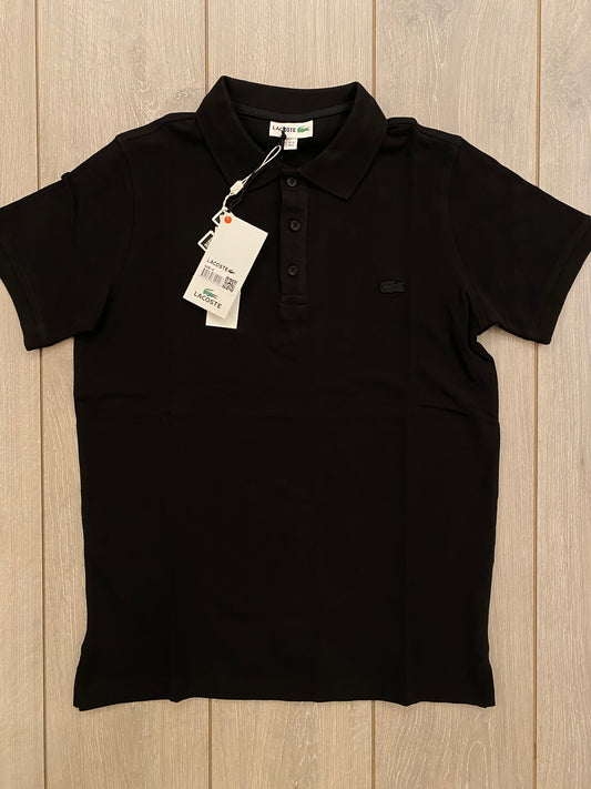 Lacoste Polo Μαύρο