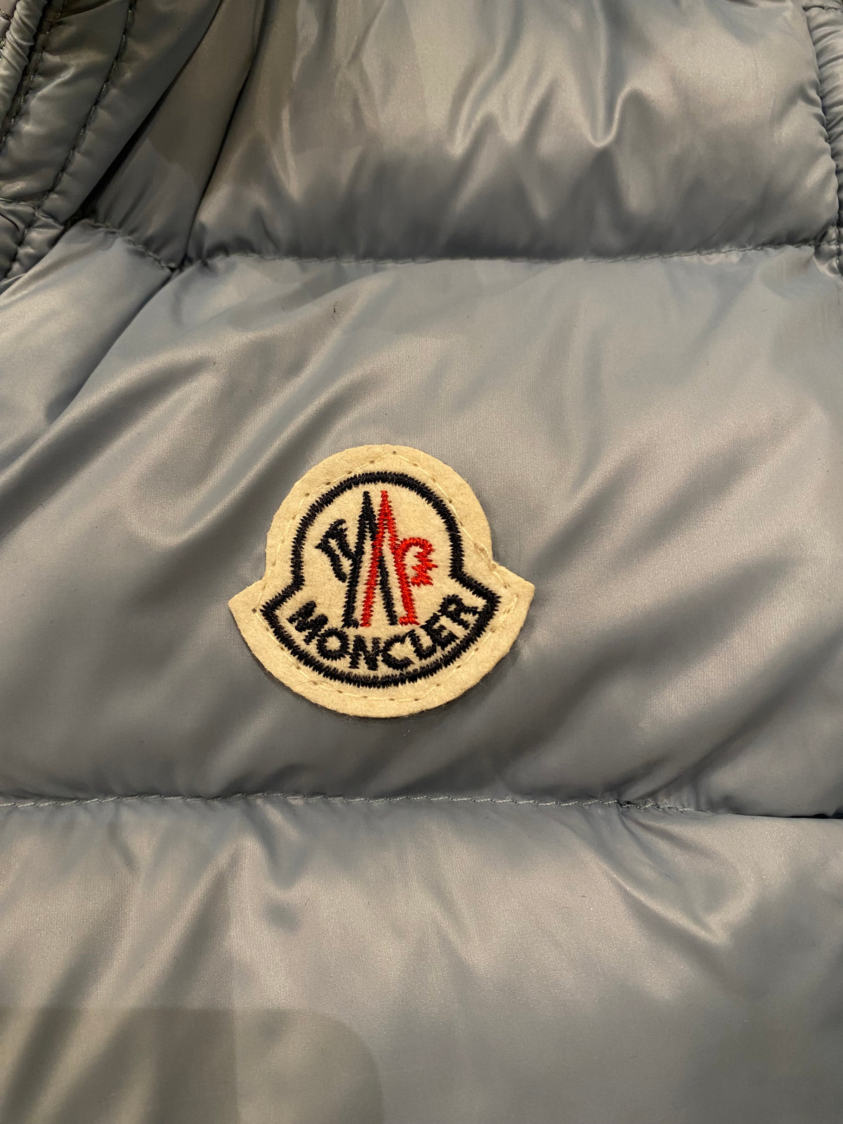 Moncler γιλέκο baby blue