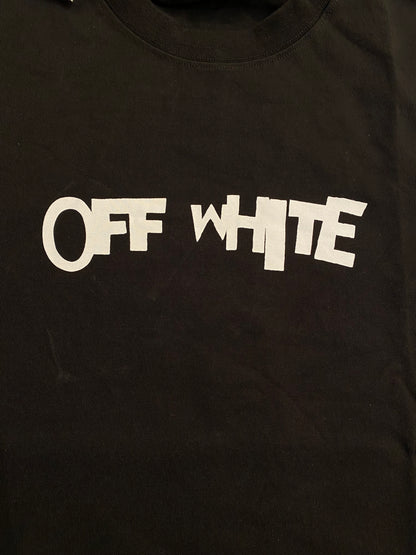 Off-White T-shirt Μαύρο