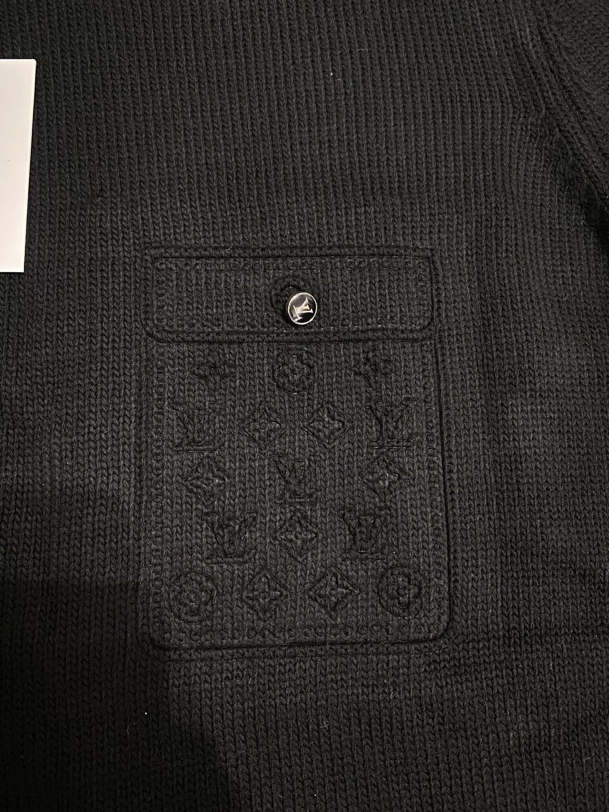 Louis Vuitton πλεκτό Μαύρο