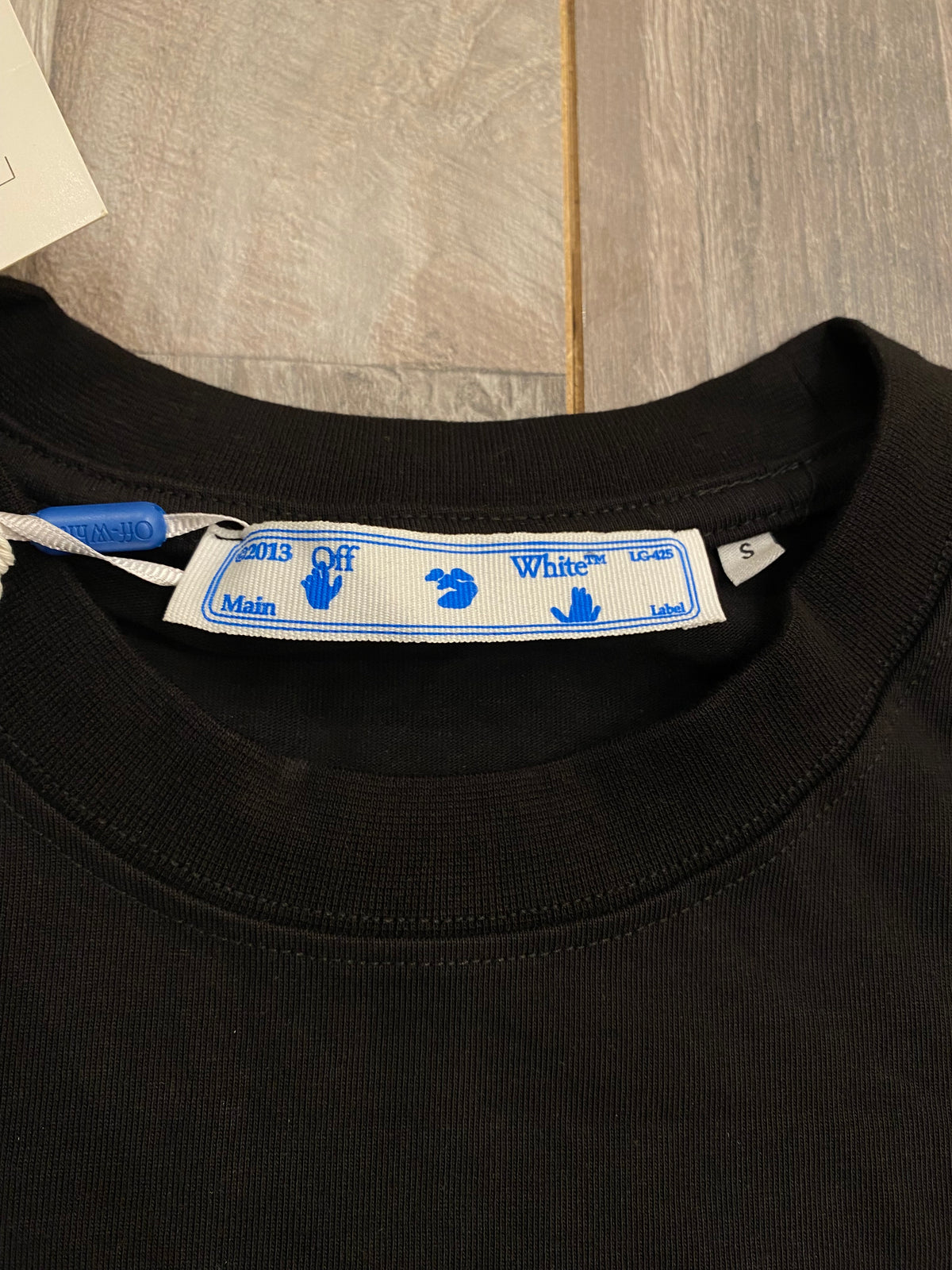 Off-White T-shirt Μαύρο