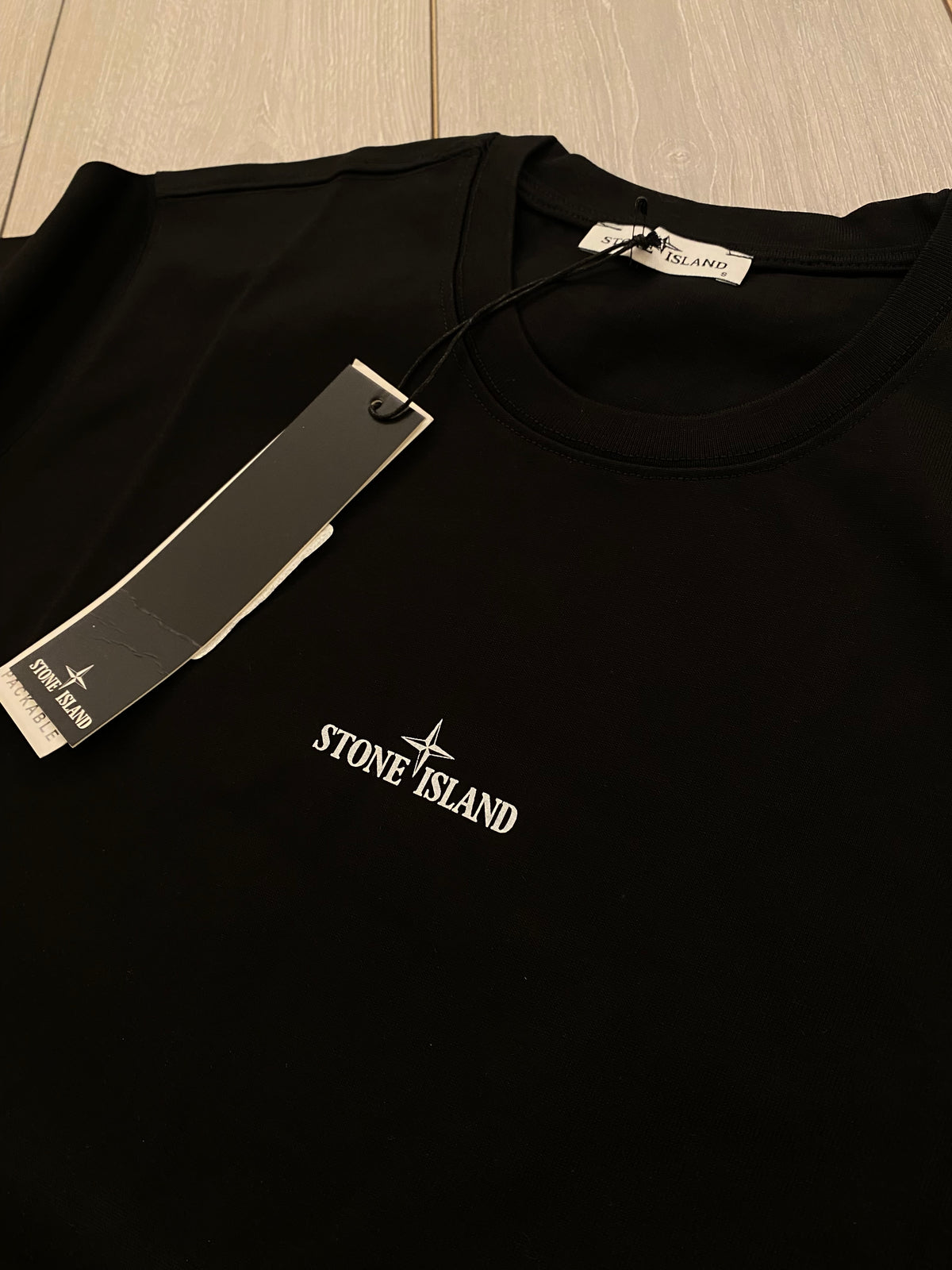 Stone Island T-shirt Μαύρο