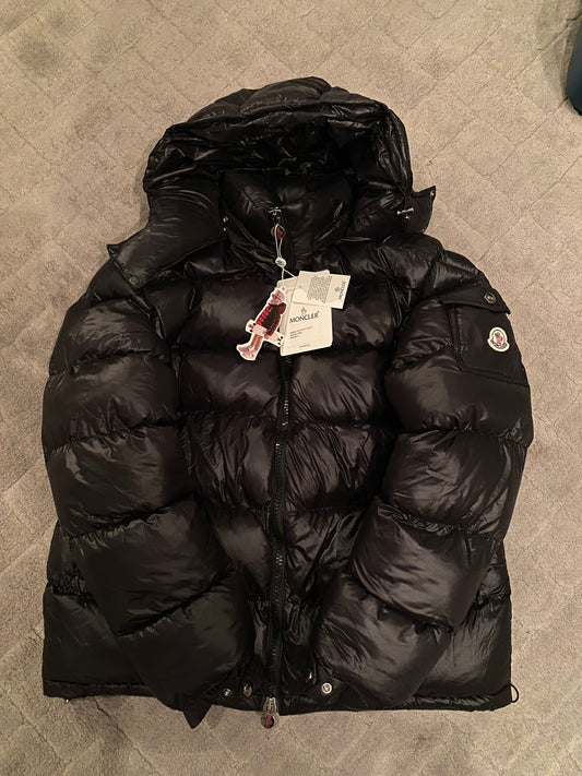 Moncler Maya Puffer Jacket Μαύρο
