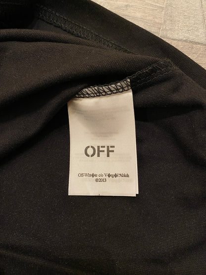 Off-White T-shirt Μαύρο